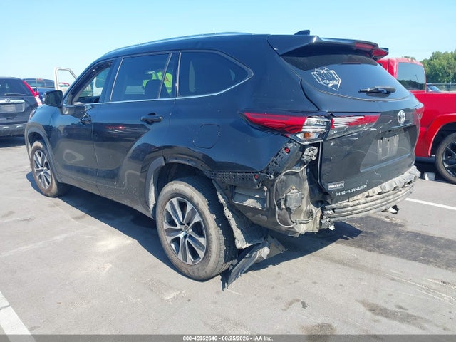 Продажа на аукционе авто 2021 Toyota Highlander Xle, vin: 5TDGZRAH1MS042855, номер лота: 45952646