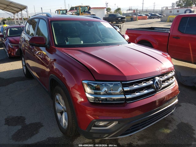 2018 Volkswagen Atlas 3.6l V6 Sel მანქანა იყიდება აუქციონზე, vin: 1V2ER2CA0JC515199, აუქციონის ნომერი: 45952652