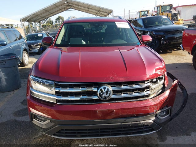 2018 Volkswagen Atlas 3.6l V6 Sel მანქანა იყიდება აუქციონზე, vin: 1V2ER2CA0JC515199, აუქციონის ნომერი: 45952652