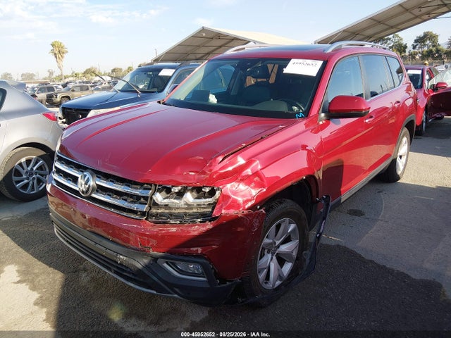 2018 Volkswagen Atlas 3.6l V6 Sel მანქანა იყიდება აუქციონზე, vin: 1V2ER2CA0JC515199, აუქციონის ნომერი: 45952652