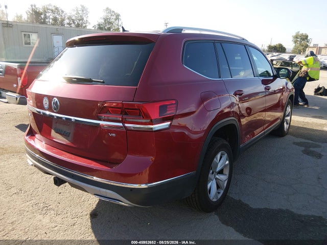 2018 Volkswagen Atlas 3.6l V6 Sel მანქანა იყიდება აუქციონზე, vin: 1V2ER2CA0JC515199, აუქციონის ნომერი: 45952652