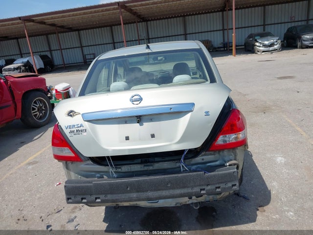 2007 Nissan Versa 1.8s მანქანა იყიდება აუქციონზე, vin: 3N1BC11E37L405141, აუქციონის ნომერი: 45952700