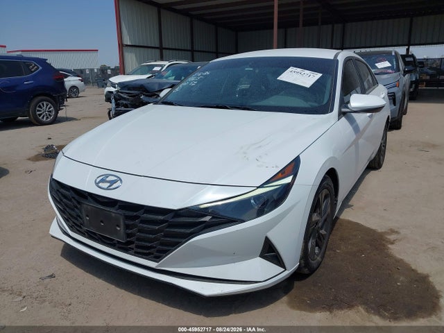 Продажа на аукционе авто 2022 Hyundai Elantra Sel, vin: 5NPLM4AG0NH059709, номер лота: 45952717