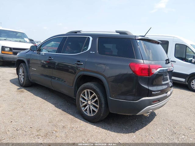 45952724 :رقم المزاد ، 1GKKNSLS6HZ282675 vin ، 2017 Gmc Acadia Sle-2 مزاد بيع