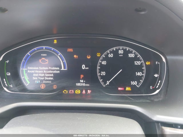 Продаж на аукціоні авто 2022 Honda Accord Hybrid Touring, vin: 1HGCV3F90NA017972, номер лоту: 45952770