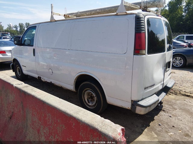 2000 Chevrolet Express მანქანა იყიდება აუქციონზე, vin: 1GCFG25R7Y1212716, აუქციონის ნომერი: 45952773