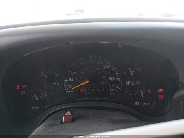 2000 Chevrolet Express მანქანა იყიდება აუქციონზე, vin: 1GCFG25R7Y1212716, აუქციონის ნომერი: 45952773