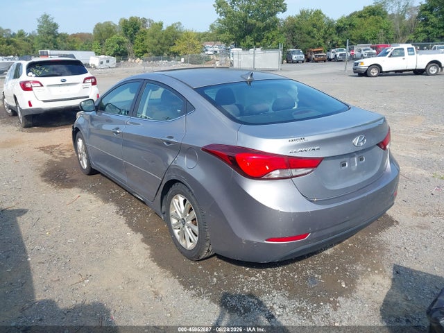 Aukcja sprzedaży 2015 Hyundai Elantra Se, vin: KMHDH4AE3FU345399, numer aukcji: 45952887