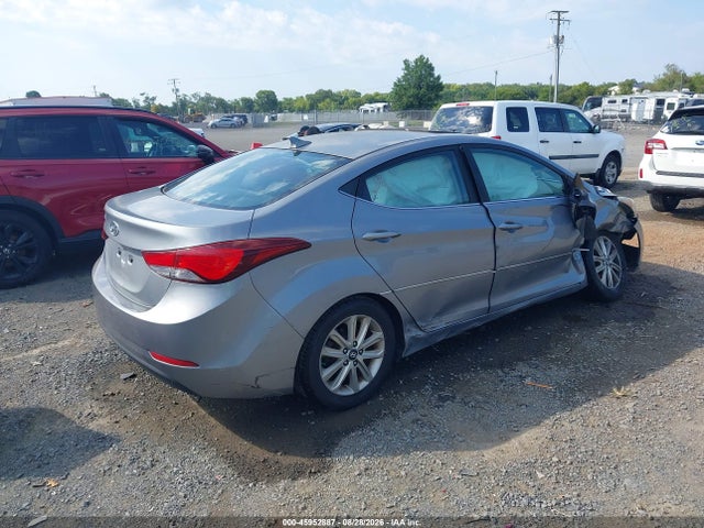 Aukcja sprzedaży 2015 Hyundai Elantra Se, vin: KMHDH4AE3FU345399, numer aukcji: 45952887