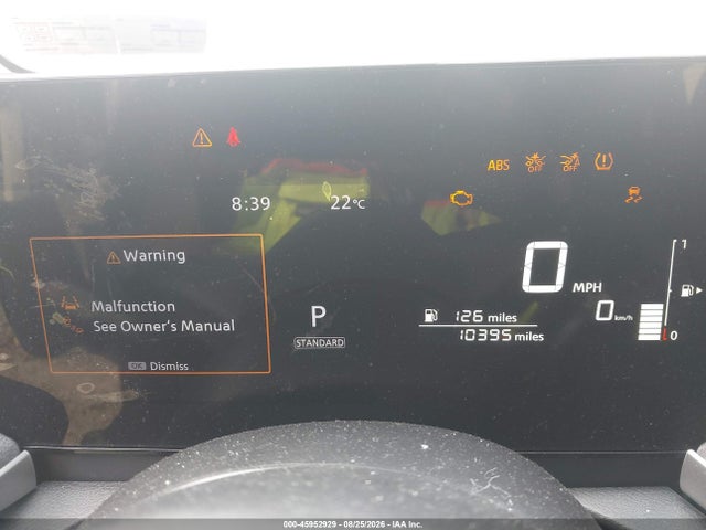 2025 Nissan Kicks Sv Intelligent Awd მანქანა იყიდება აუქციონზე, vin: 3N8AP6CB4SL351553, აუქციონის ნომერი: 45952929