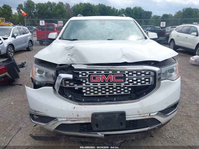 2019 Gmc Acadia Denali მანქანა იყიდება აუქციონზე, vin: 1GKKNXLS6KZ249549, აუქციონის ნომერი: 45952983