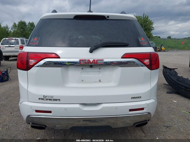 2019 Gmc Acadia Denali მანქანა იყიდება აუქციონზე, vin: 1GKKNXLS6KZ249549, აუქციონის ნომერი: 45952983