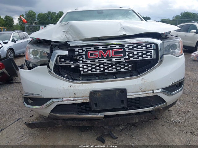 2019 Gmc Acadia Denali მანქანა იყიდება აუქციონზე, vin: 1GKKNXLS6KZ249549, აუქციონის ნომერი: 45952983