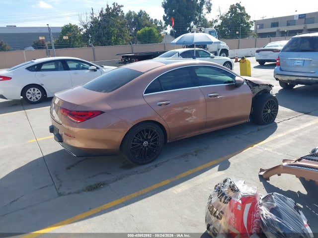 Aukcja sprzedaży 2021 Mercedes-benz Cla 250, vin: W1K5J4GB7MN198334, numer aukcji: 45952992