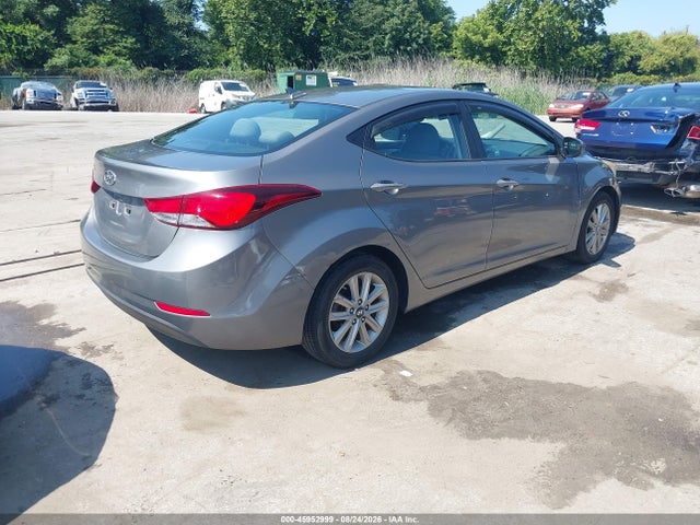 Продаж на аукціоні авто 2014 Hyundai Elantra Se, vin: 5NPDH4AE7EH502896, номер лоту: 45952999
