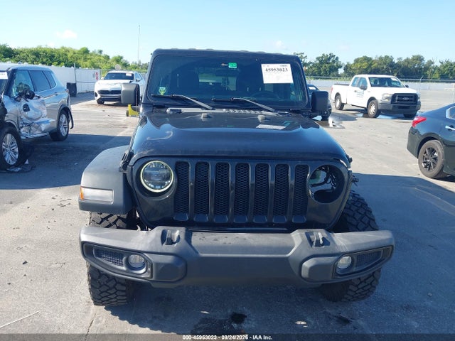 Продажа на аукционе авто 2021 Jeep Wrangler Unlimited Willys 4x4, vin: 1C4HJXDN1MW685840, номер лота: 45953023