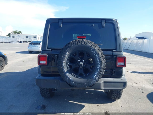 Продажа на аукционе авто 2021 Jeep Wrangler Unlimited Willys 4x4, vin: 1C4HJXDN1MW685840, номер лота: 45953023