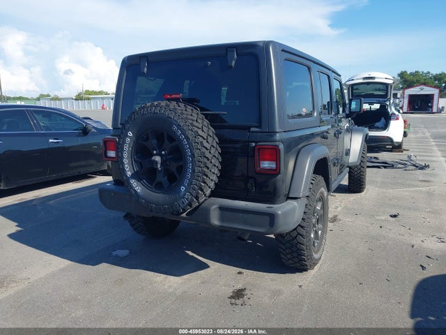 Продажа на аукционе авто 2021 Jeep Wrangler Unlimited Willys 4x4, vin: 1C4HJXDN1MW685840, номер лота: 45953023