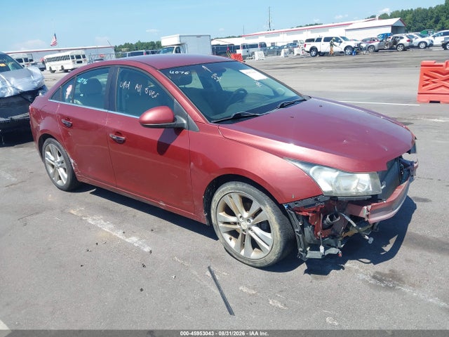 2012 Chevrolet Cruze Ltz მანქანა იყიდება აუქციონზე, vin: 1G1PH5SC6C7281429, აუქციონის ნომერი: 45953043