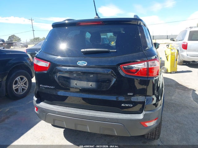 MAJ6S3GL6KC279919 Ford Ecosport Se