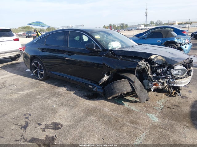 45953098 :رقم المزاد ، 1HGCV1F38MA076993 vin ، 2021 Honda Accord Sport مزاد بيع