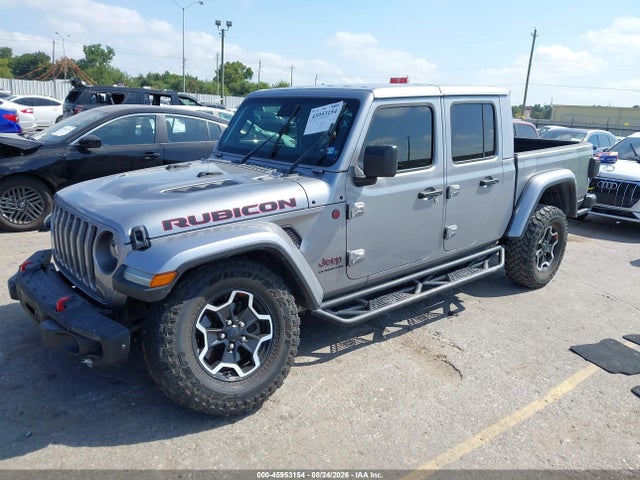 2020 Jeep Gladiator Rubicon 4x4 მანქანა იყიდება აუქციონზე, vin: 1C6JJTBG0LL155655, აუქციონის ნომერი: 45953154