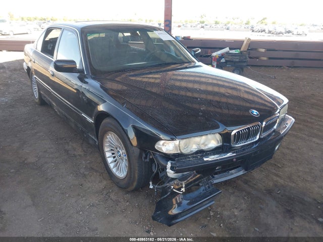 45953182 :رقم المزاد ، WBAGJ03481DD74747 vin ، 2001 Bmw 750il مزاد بيع