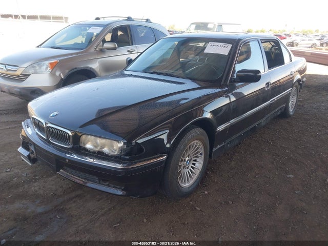 45953182 :رقم المزاد ، WBAGJ03481DD74747 vin ، 2001 Bmw 750il مزاد بيع