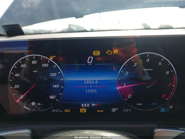 Продаж на аукціоні авто 2024 Mercedes-benz Glb 250, vin: W1N4M4GB0RW375863, номер лоту: 45953193