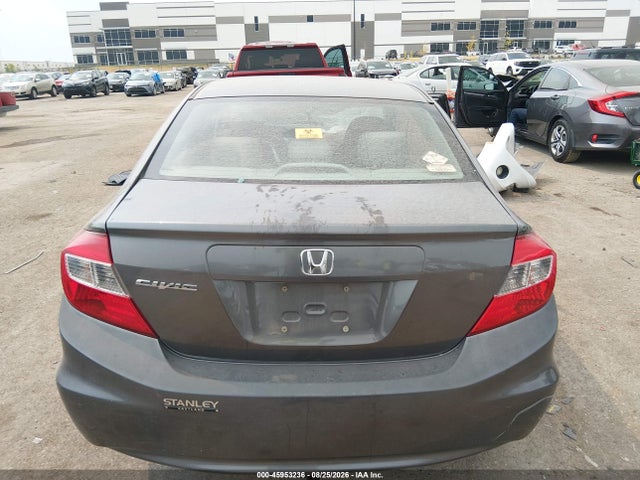 2012 Honda Civic Lx მანქანა იყიდება აუქციონზე, vin: 19XFB2F58CE311593, აუქციონის ნომერი: 45953236