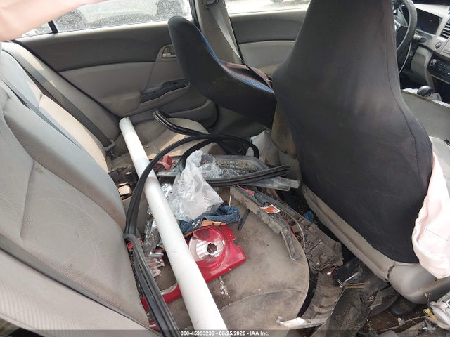 2012 Honda Civic Lx მანქანა იყიდება აუქციონზე, vin: 19XFB2F58CE311593, აუქციონის ნომერი: 45953236