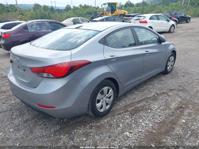 Aukcja sprzedaży 2016 Hyundai Elantra Se, vin: 5NPDH4AEXGH690624, numer aukcji: 45953359