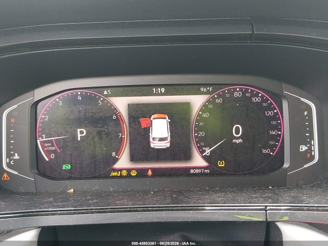2022 Volkswagen Taos 1.5t Sel მანქანა იყიდება აუქციონზე, vin: 3VV1X7B24NM009006, აუქციონის ნომერი: 45953361