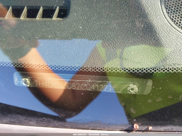 Продаж на аукціоні авто 2002 Acura Rsx Type S, vin: JH4DC53082C041221, номер лоту: 45953381