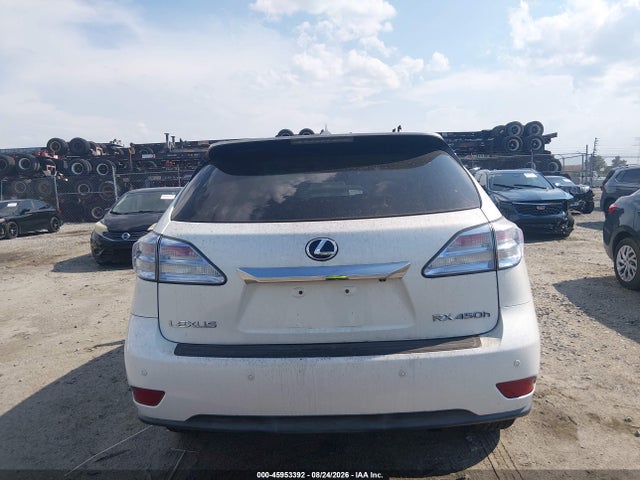 Продаж на аукціоні авто 2010 Lexus Rx 450h, vin: JTJZB1BA4A2000812, номер лоту: 45953392