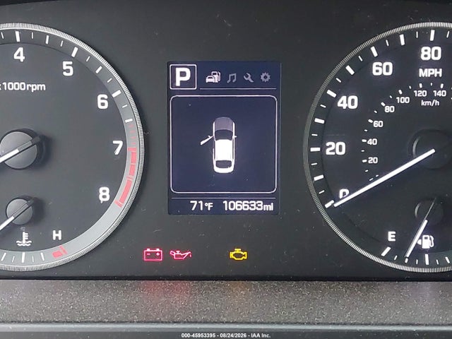 2016 Hyundai Sonata Se მანქანა იყიდება აუქციონზე, vin: 5NPE24AF4GH433683, აუქციონის ნომერი: 45953395