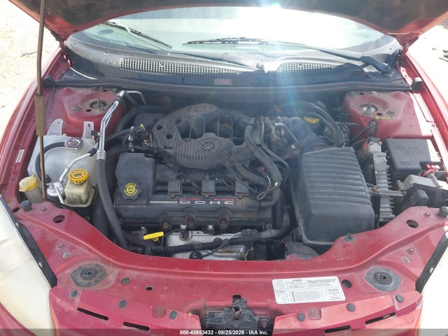 Aukcja sprzedaży 2002 Chrysler Sebring Lxi, vin: 1C3EL55RX2N284216, numer aukcji: 45953432