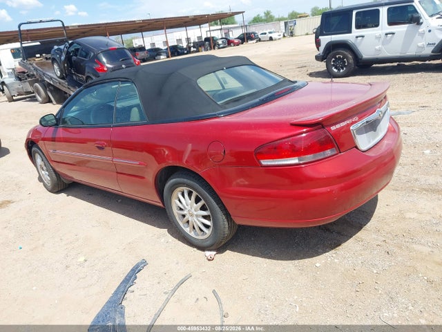 Aukcja sprzedaży 2002 Chrysler Sebring Lxi, vin: 1C3EL55RX2N284216, numer aukcji: 45953432