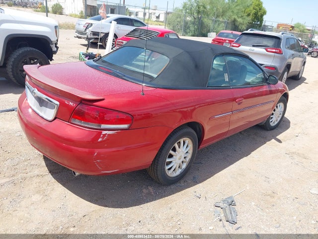 Aukcja sprzedaży 2002 Chrysler Sebring Lxi, vin: 1C3EL55RX2N284216, numer aukcji: 45953432