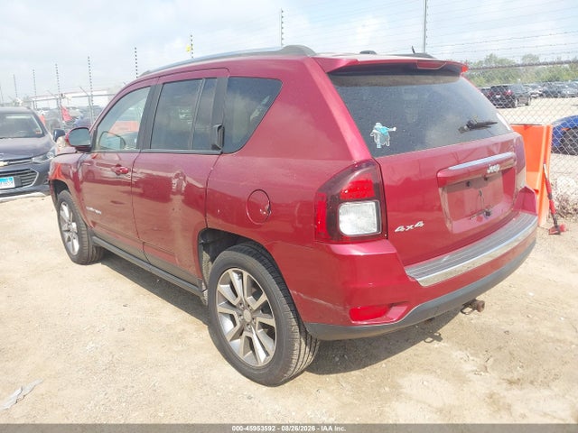 Продажа на аукционе авто 2016 Jeep Compass High Altitude Edition, vin: 1C4NJDEB7GD793000, номер лота: 45953592