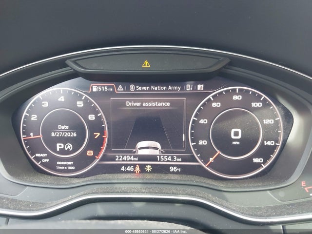 2018 Audi Q5 2.0t Premium/2.0t Tech Premium მანქანა იყიდება აუქციონზე, vin: WA1ANAFY3J2246582, აუქციონის ნომერი: 45953631