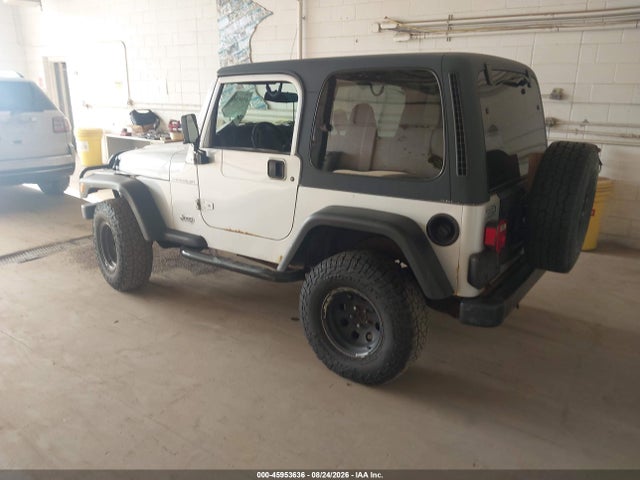Продажа на аукционе авто 2002 Jeep Wrangler X, vin: 1J4FA39S02P751049, номер лота: 45953636