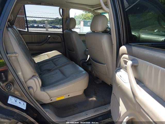 2005 Toyota Sequoia Limited V8 მანქანა იყიდება აუქციონზე, vin: 5TDZT38A35S238975, აუქციონის ნომერი: 45953639