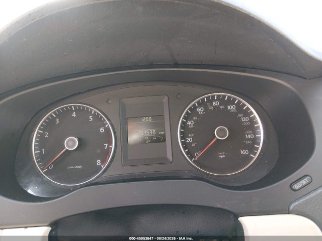 2012 Volkswagen Jetta 2.5l Se მანქანა იყიდება აუქციონზე, vin: 3VWDP7AJ9CM312927, აუქციონის ნომერი: 45953647