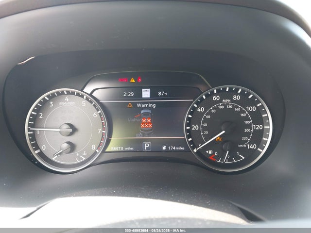 2022 Nissan Armada Platinum 2wd მანქანა იყიდება აუქციონზე, vin: JN8AY2DA7N9390954, აუქციონის ნომერი: 45953654