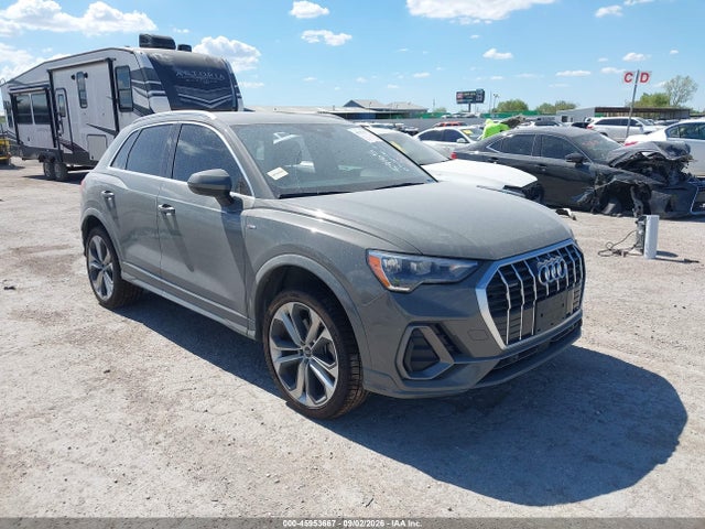 45953667 :رقم المزاد ، WA1DECF31M1041236 vin ، 2021 Audi Q3 Premium 45 Tfsi S Line Quattro Tiptronic مزاد بيع
