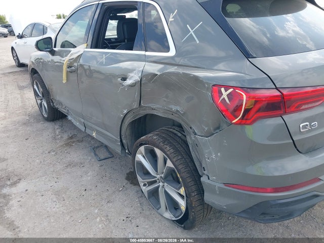 Продаж на аукціоні авто 2021 Audi Q3 Premium 45 Tfsi S Line Quattro Tiptronic, vin: WA1DECF31M1041236, номер лоту: 45953667