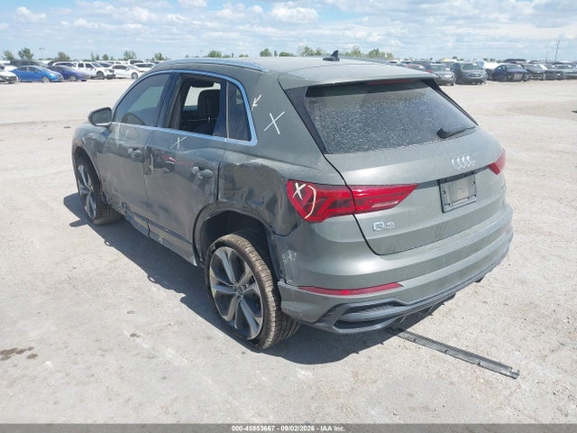 Продаж на аукціоні авто 2021 Audi Q3 Premium 45 Tfsi S Line Quattro Tiptronic, vin: WA1DECF31M1041236, номер лоту: 45953667