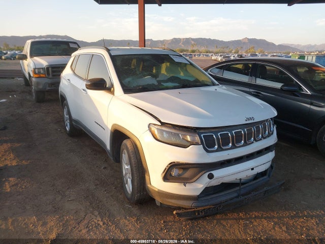 Продажа на аукционе авто 2022 Jeep Compass Latitude 4x4, vin: 3C4NJDBBXNT216912, номер лота: 45953718