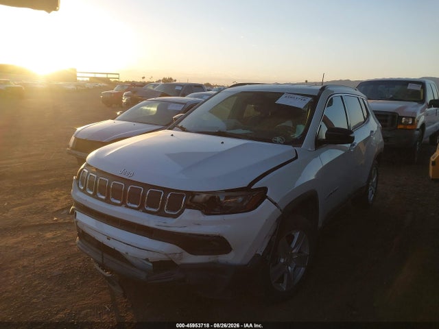 Aukcja sprzedaży 2022 Jeep Compass Latitude 4x4, vin: 3C4NJDBBXNT216912, numer aukcji: 45953718